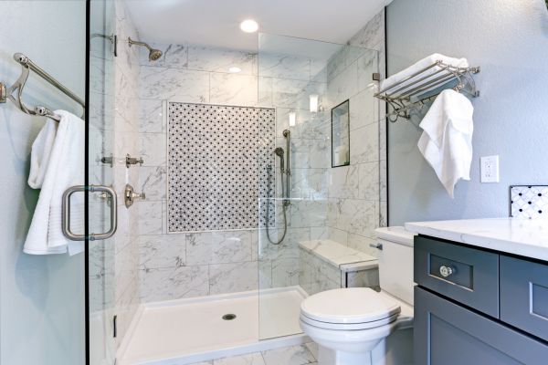 Shower Base Installation in Bentonville